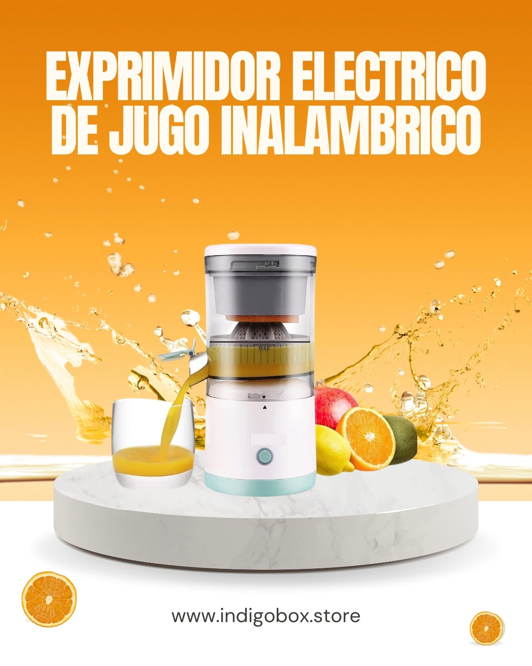 Exprimidor Electrico De Jugo Inalambrico
