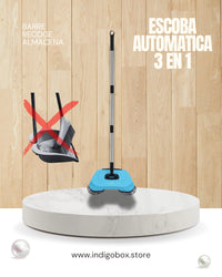 Escoba barredora automática 3 en 1