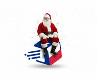 luces LED solares navideñas 170 bombillas Indigo Box Chile